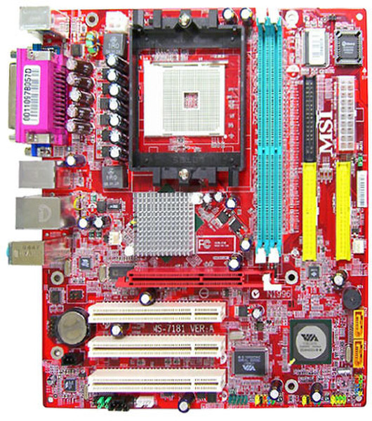 MSI K8MM3-V VIA K8M800 Socket 754 Micro ATX motherboard