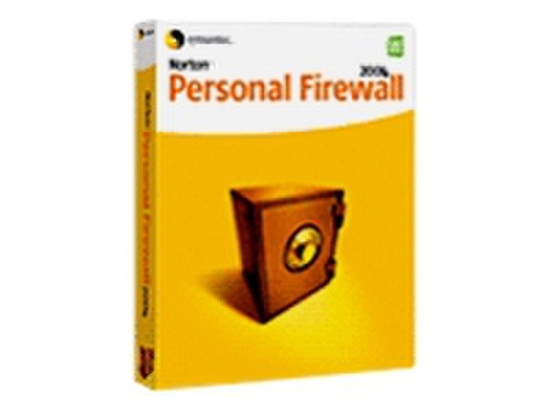 Symantec Norton Personal Firewall 2004 v7 FR CD for Windows 98 2000 ME XP 1Benutzer Voll