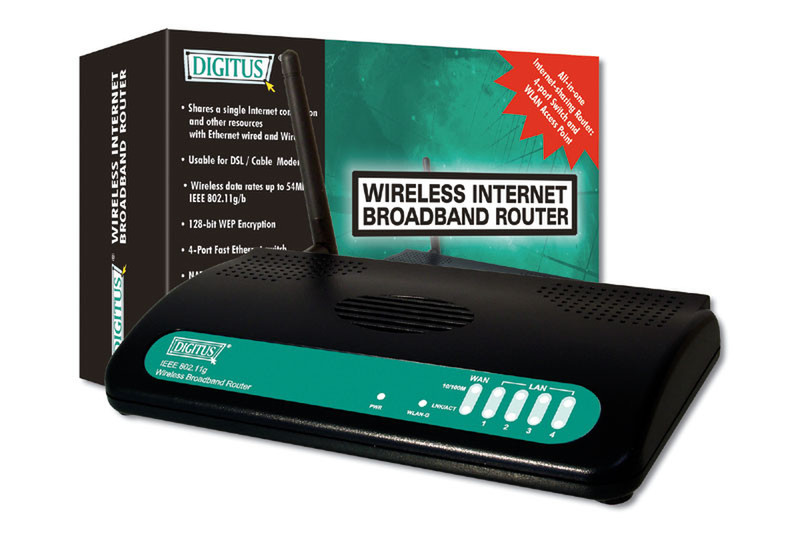 Digitus WLAN Broadband Router wireless router