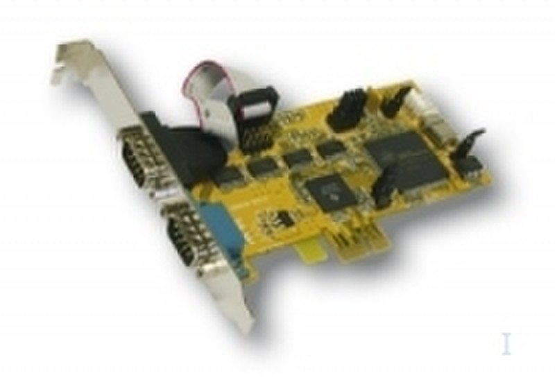 Actebis Exsys EX-44092 PCI-Express 2S Serial RS-232 card Schnittstellenkarte/Adapter