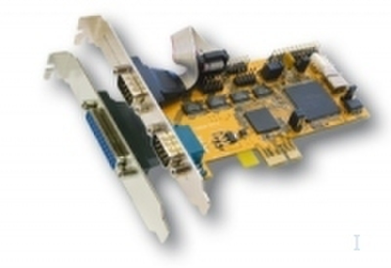 Actebis Exsys EX-44190 PCI-Express 2S/1P Multi I/O card интерфейсная карта/адаптер