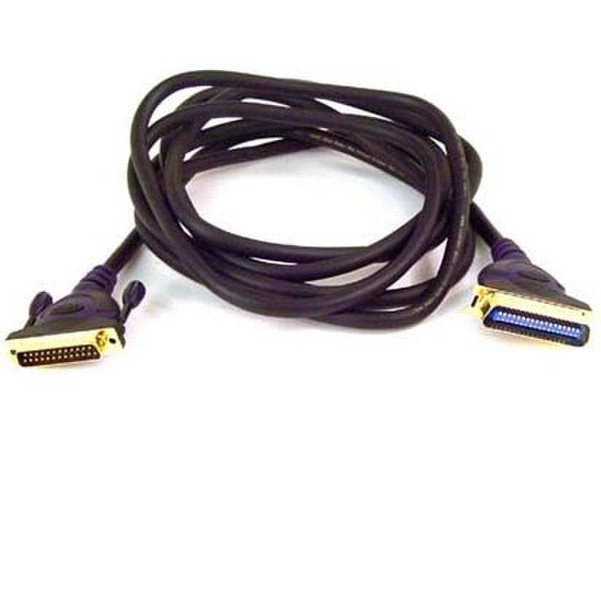 Belkin Gold Series IEEE 1284 Parallel Printer Cable (A/B) - 3m 3м Черный кабель для принтера