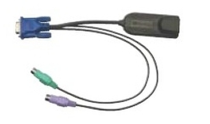 Raritan Computer Interface Module (CIM) for PS/2 Ports Schwarz Tastatur/Video/Maus (KVM)-Kabel