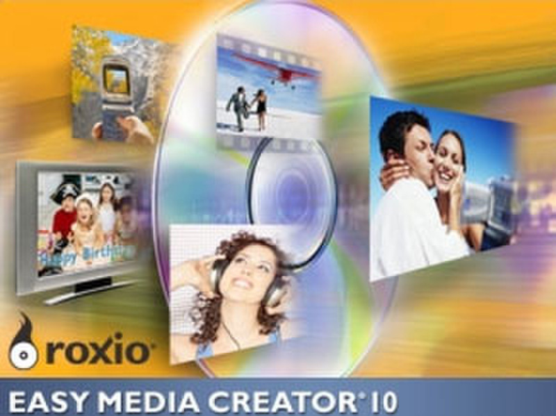 Roxio Easy Media Creator 10, VLP Platinum, 35-100u