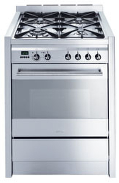 Smeg B71MPX5 Отдельностоящий Gas hob кухонная плита