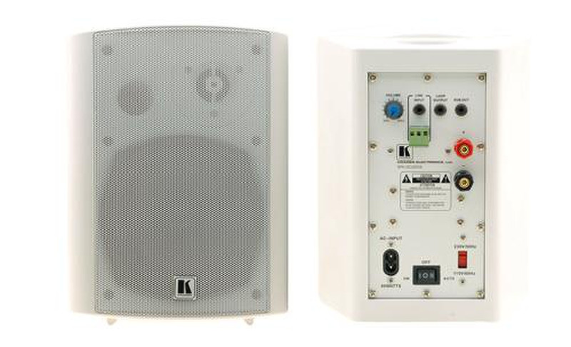 Kramer Electronics RMS Powered On-Wall Speaker System 40W White