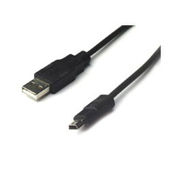 Matsuyama CF742 2m USB A Mini-USB B Black USB cable