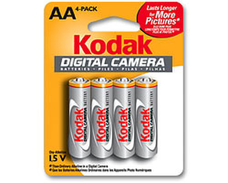Kodak Alkaline Digital Camera Batteries AA Щелочной 1.5В батарейки