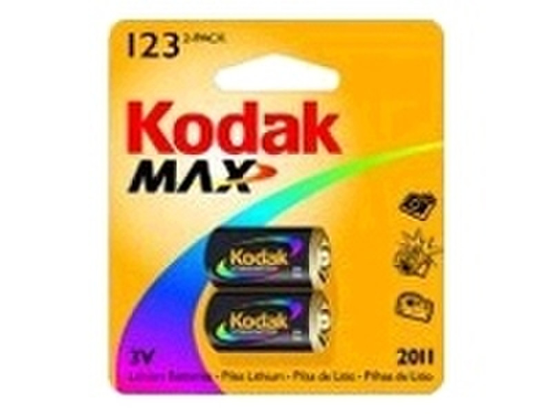 Kodak Lithium Batterie K123LA Lithium-Ion (Li-Ion) 3V non-rechargeable battery