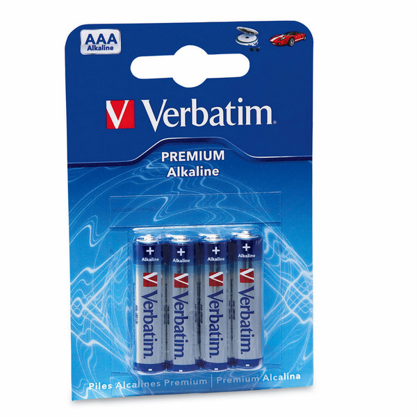 Verbatim AAA Alkaline Batteries Щелочной 1.5В батарейки