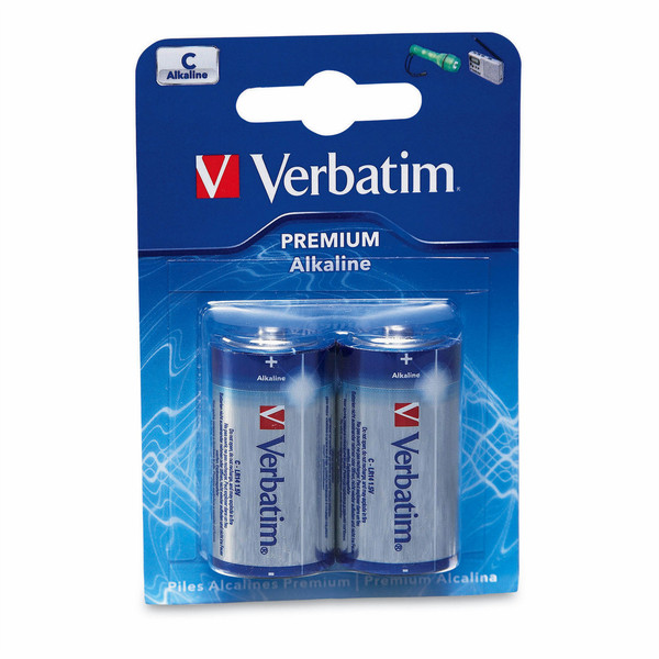 Verbatim C Alkaline Batteries Щелочной 1.5В батарейки