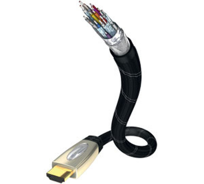 Inakustik 0072401 1м HDMI HDMI Черный HDMI кабель