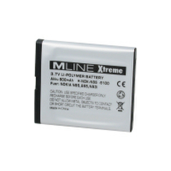MLINE Li-Polymer Battery Lithium Polymer (LiPo) 800mAh 3.7V