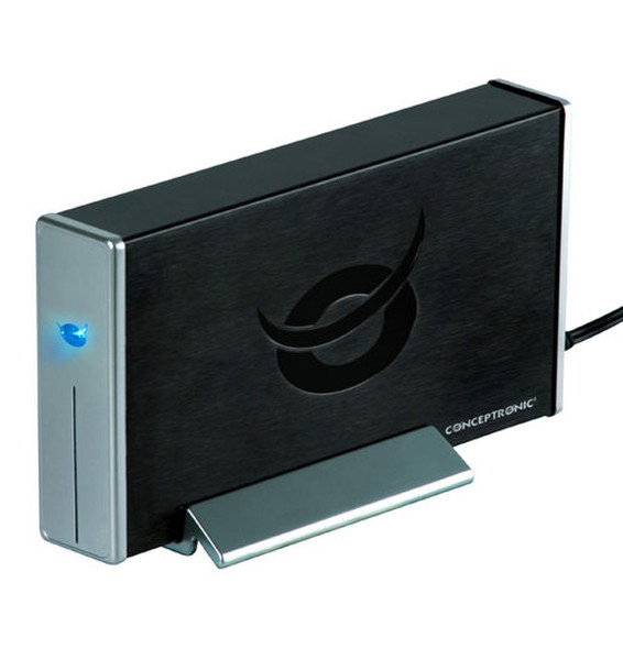Conceptronic Grab'n'Go USB 2.0 & FireWire 320GB Hard Disk 320ГБ Черный внешний жесткий диск