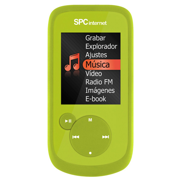 SPC 8164V 4ГБ Зеленый MP3/MP4-плеер
