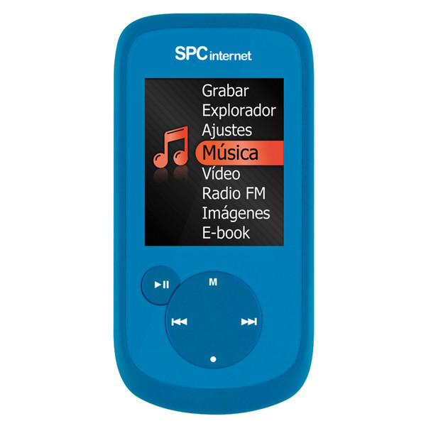 SPC 8164A 4GB Blau MP3-/MP4-Player