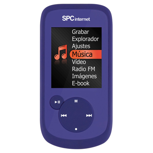 SPC 8166T 16ГБ Фиолетовый MP3/MP4-плеер