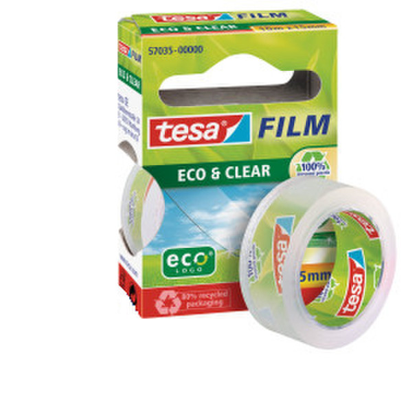 TESA Eco & Clear 33м Прозрачный 1шт канцелярская/офисная лента