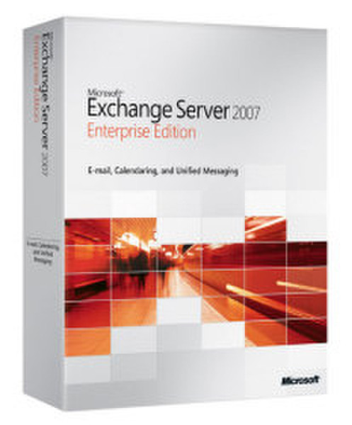 Microsoft Exchange Server 2007 Enterprise Edition - Media - volume - DVD - Win - Italian