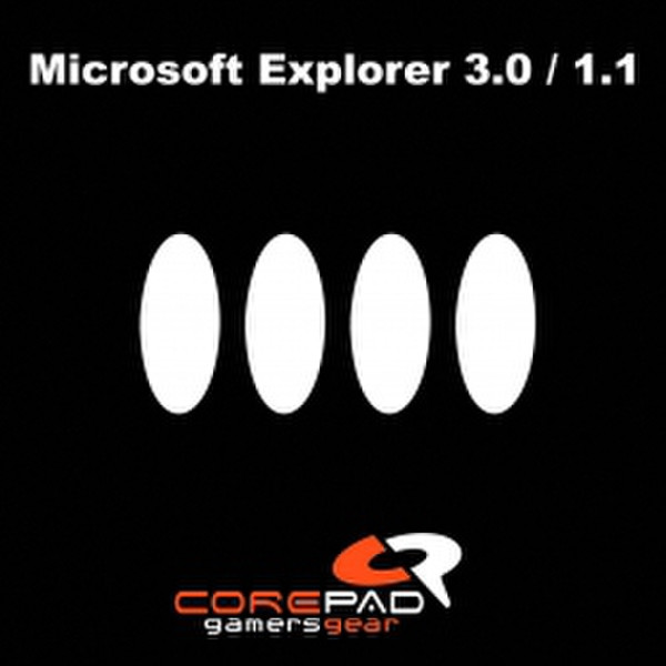 Corepad CS24630 Черный, Белый коврик для мышки