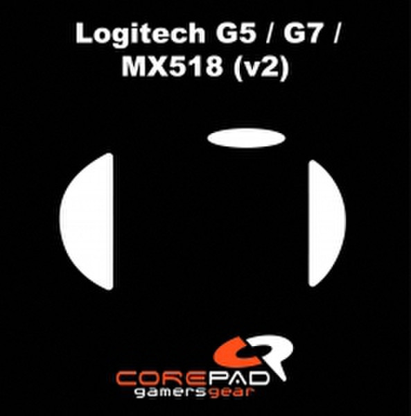 Corepad CS24670 Black,White mouse pad