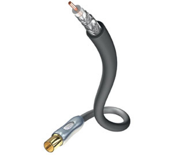 Inakustik 006261015 1.5м F-Plug 0.9 mm коаксиальный кабель