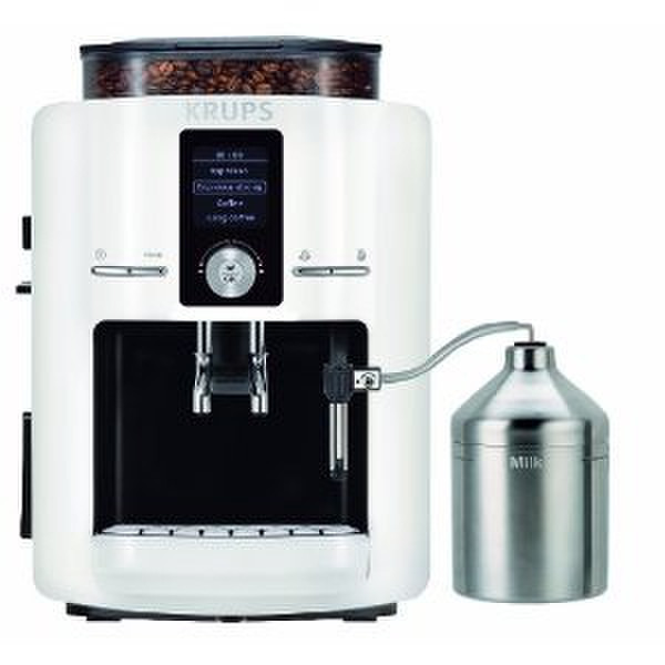 Krups EA 8245 Espresso machine 1.8л Белый кофеварка