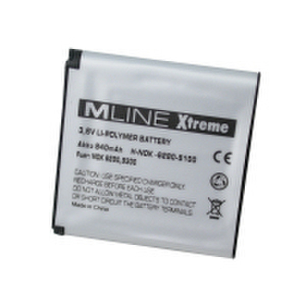 MLINE Li-Polymer Battery Lithium Polymer (LiPo) 840mAh 3.6V