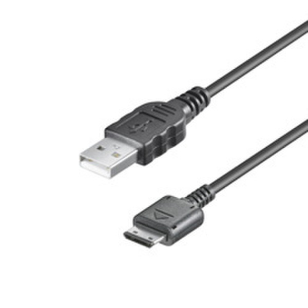 MLINE HSAML7603900 USB Schwarz Handykabel