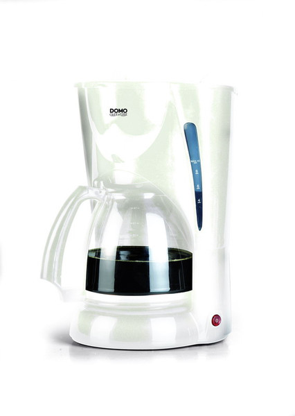 Domo DO419K Drip coffee maker 1.8L White coffee maker