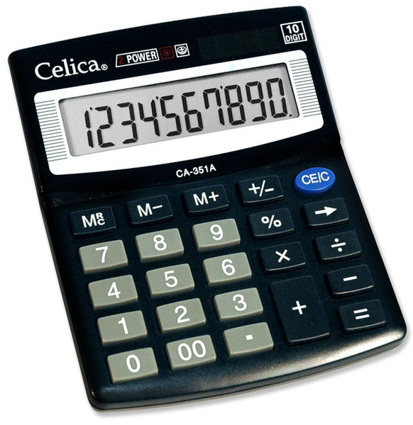 Celica CA-351A Pocket Basic calculator Black calculator