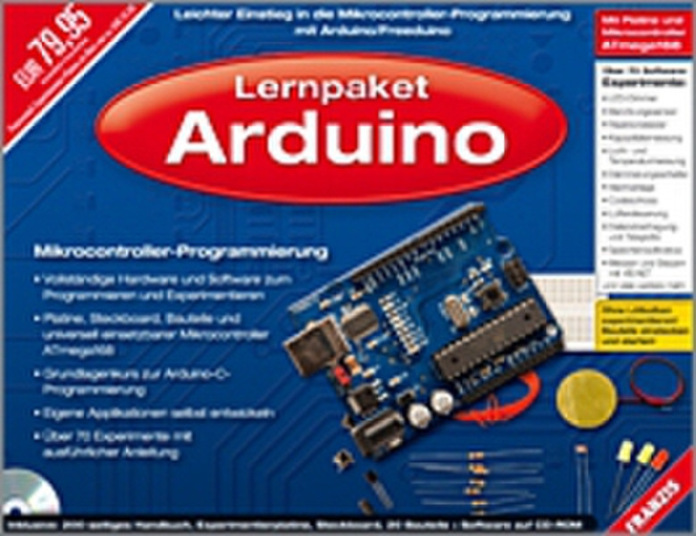 Franzis Verlag Lernpaket Arduino интерфейсная карта/адаптер