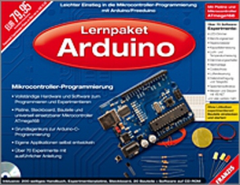 Franzis Verlag Lernpaket Arduino interface cards/adapter