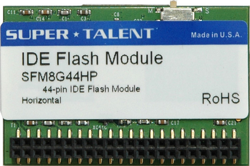Super Talent Technology 32GB 44-pin IDE MLC Flash Disk Module 32GB IDE Speicherkarte