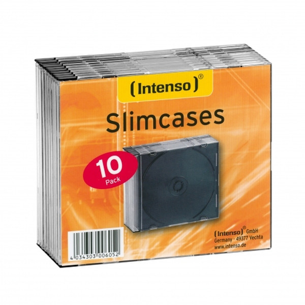 Intenso Storage Solution 10 Slim Cases 10discs Transparent