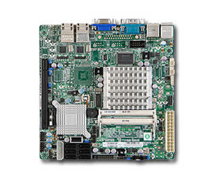 Supermicro X7SPA-H-D525 NA (интегрированный CPU) Mini ITX материнская плата