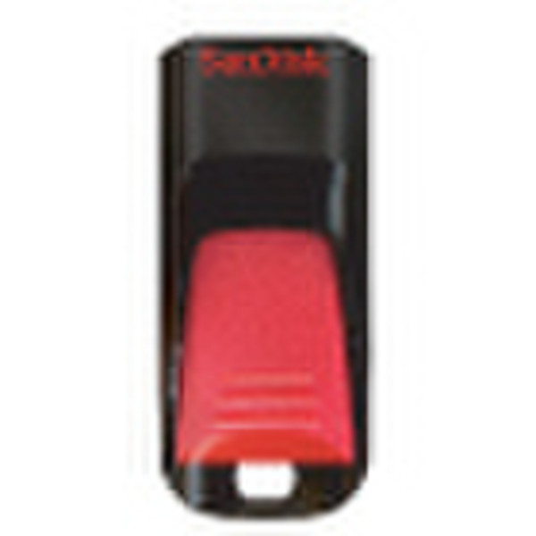 Sandisk Cruzer Edge 2ГБ USB 2.0 Type-A Черный, Красный USB флеш накопитель
