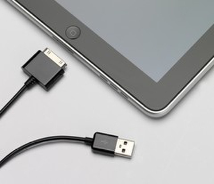 Ednet 12104 1м Черный кабель USB