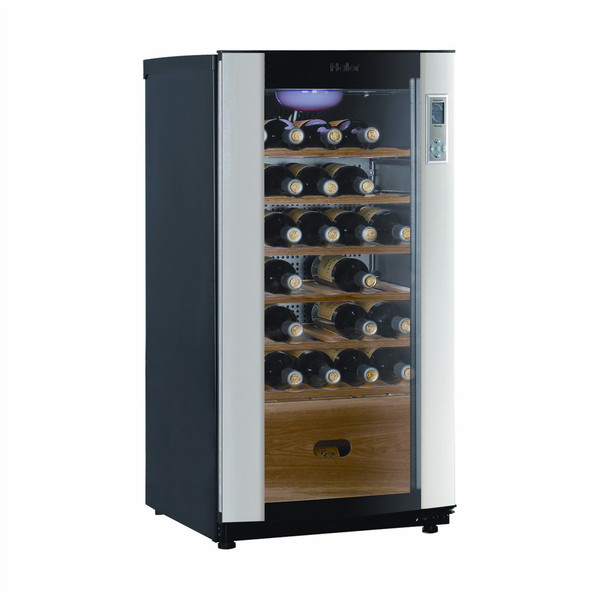 Haier JC-110GD Отдельностоящий Термоэлектрический винный шкаф Черный 36бутылка(и) D wine cooler