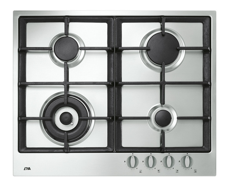 ETNA A124VWRVSA built-in Gas Stainless steel hob