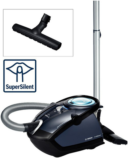 Bosch BGS6SIL1 Cylinder vacuum 3L Black,Blue vacuum