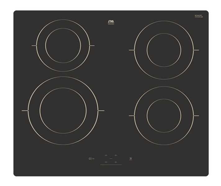 ETNA T310ZT built-in Electric induction Black hob