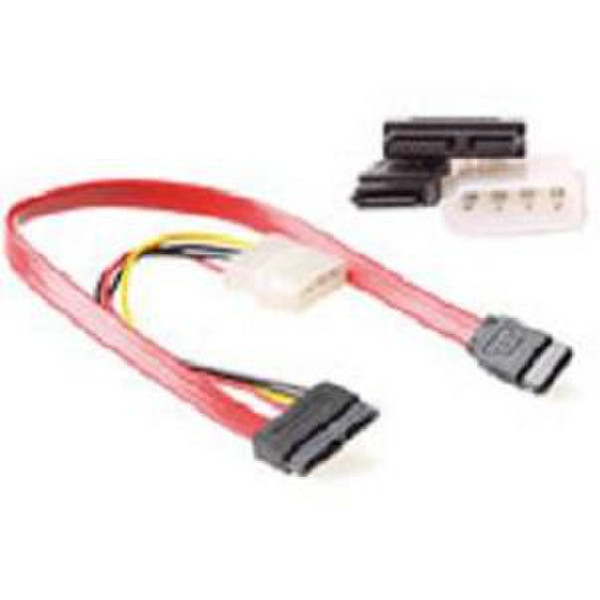 Advanced Cable Technology AK3415 0.3m Red SATA cable