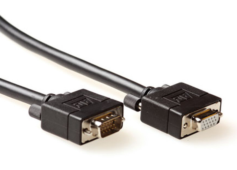 Advanced Cable Technology VGA m/f 0.5m 0.5m VGA (D-Sub) VGA (D-Sub) Schwarz