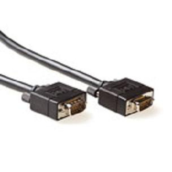 Advanced Cable Technology AK4958 0.5m VGA (D-Sub) VGA (D-Sub) Black