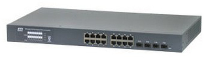 KTI Networks KGS-1620 Управляемый L2 Серый сетевой коммутатор