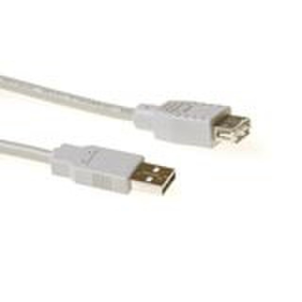 Advanced Cable Technology SB2199 1m USB A USB A Elfenbein USB Kabel