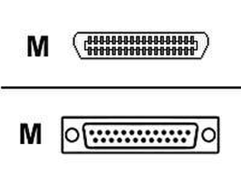 Fujitsu Parallelport Option Centronics кабель для принтера