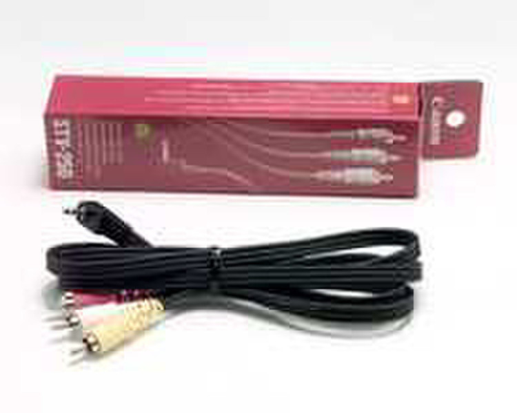 Canon Stereo Video Cable STV-250 2.5m RCA Black composite video cable