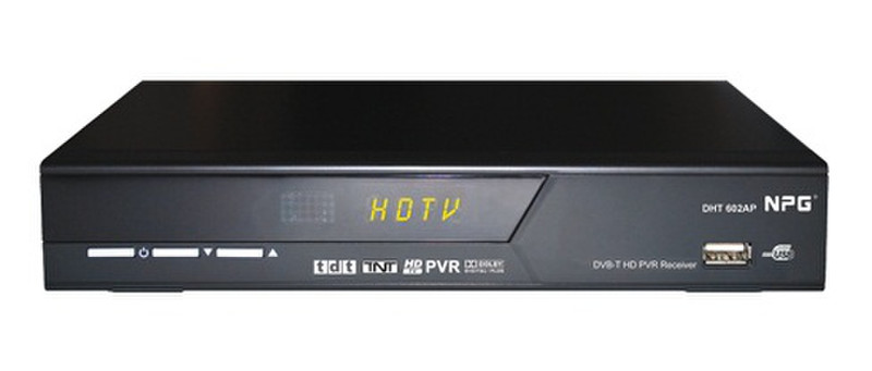 NPG DHT602 AP Black TV set-top box